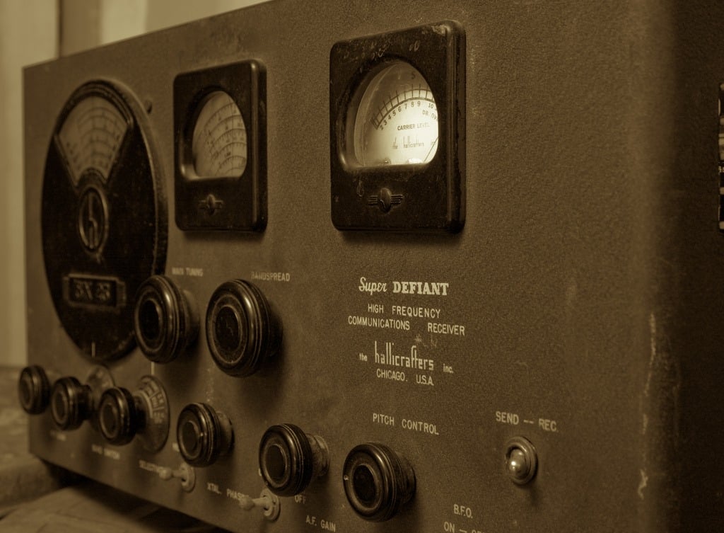 An old radio