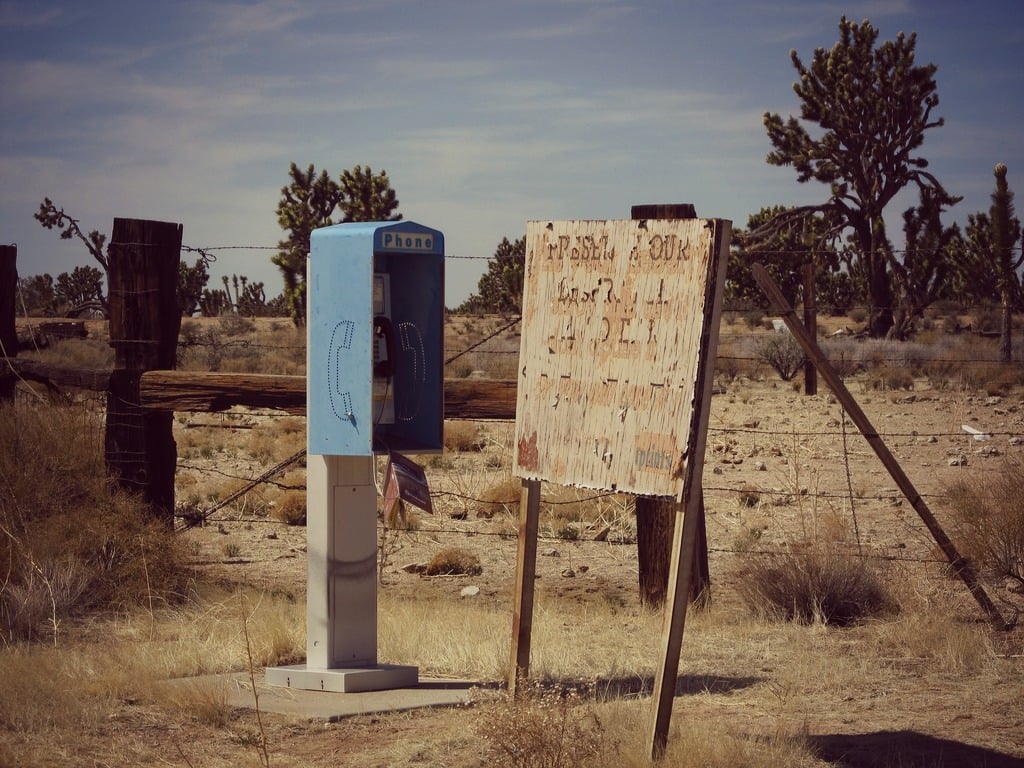 The Mojave Phone Booth