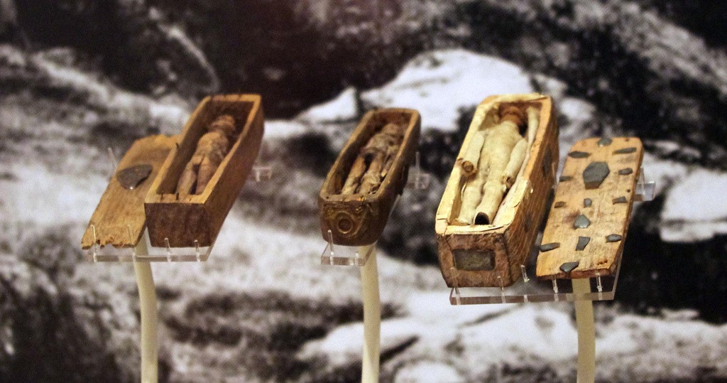 The miniature coffins of Arthur's Seat
