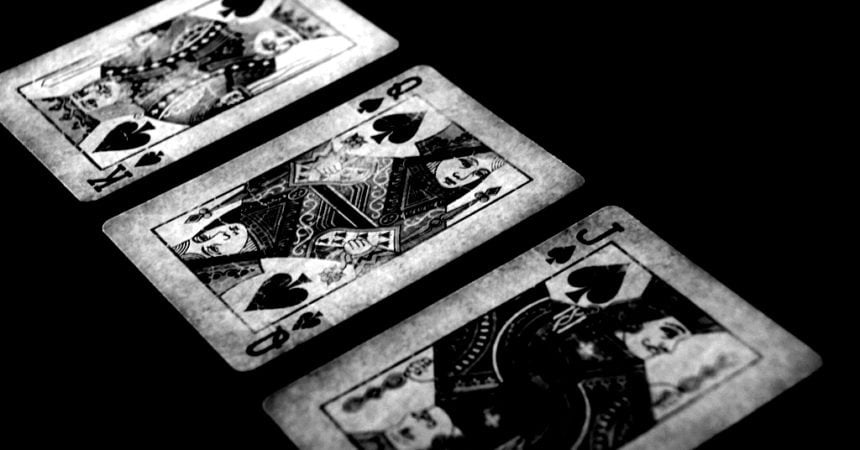 the royal cards in the suit of Spades