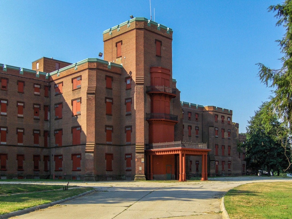 St. Elizabeth's Hospital's central building