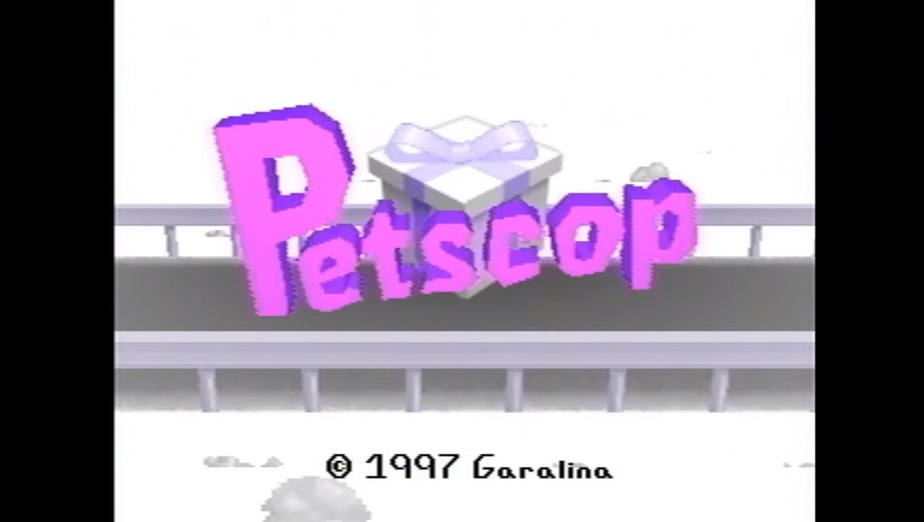 The Petscop title card