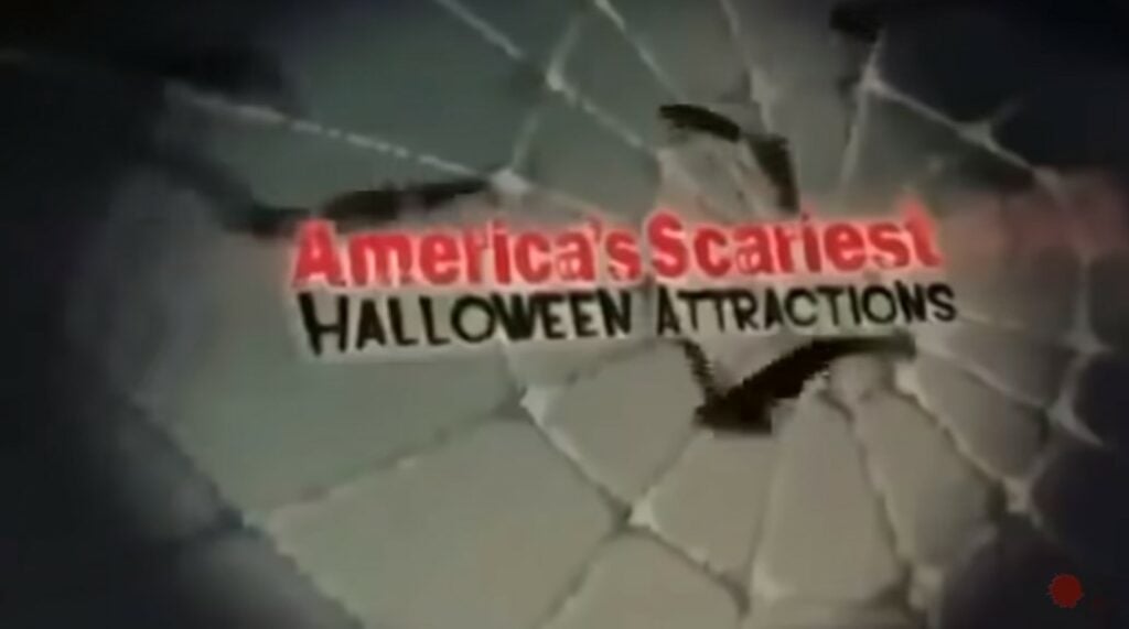 Title card for America's Scariest Halloween Attractions