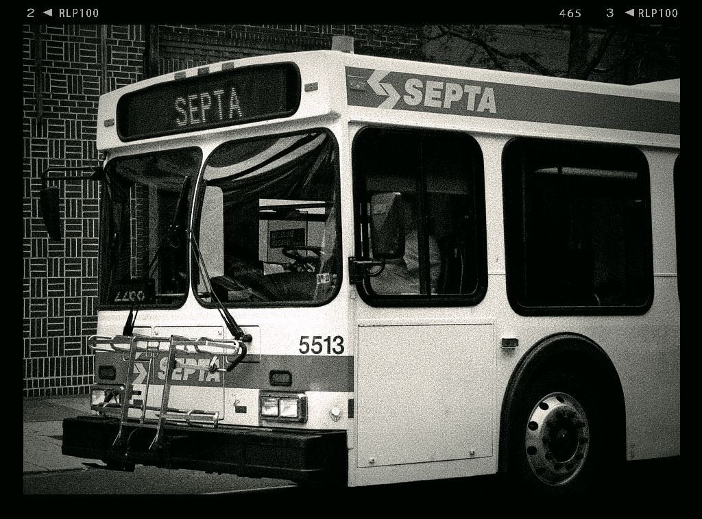 A SEPTA bus from Philadelphia