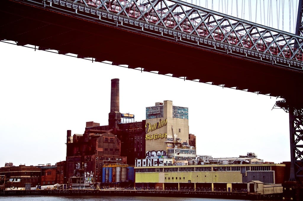 The old Domino Sugar Factory in Brooklyn