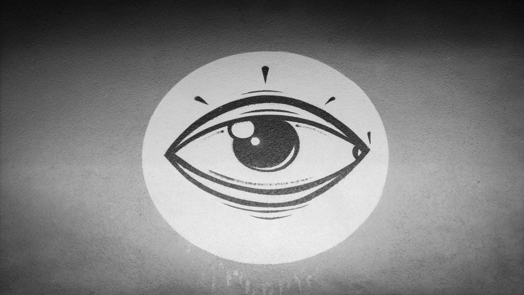 An illustration of a human eye