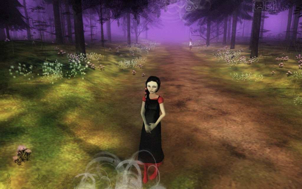 A screenshot from The Path