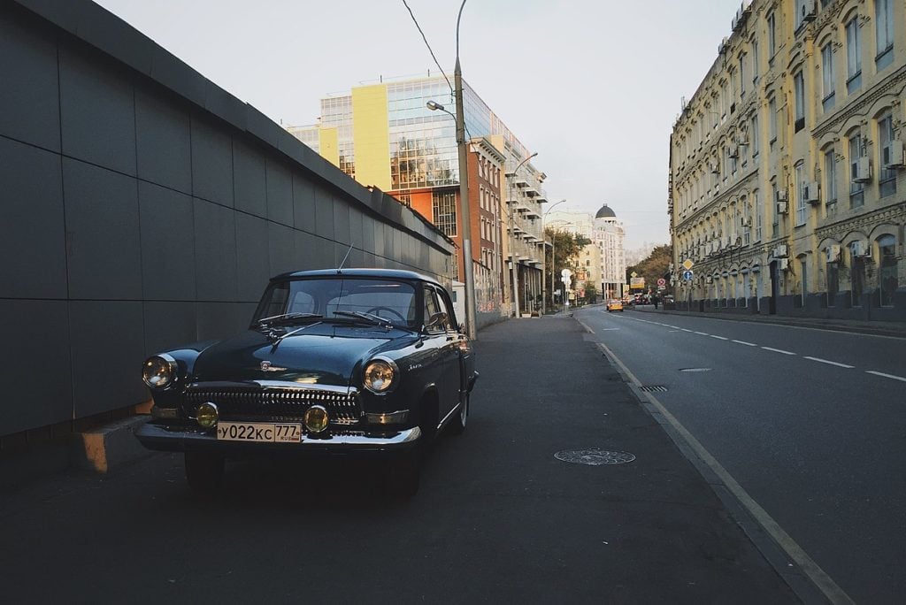 A black volga