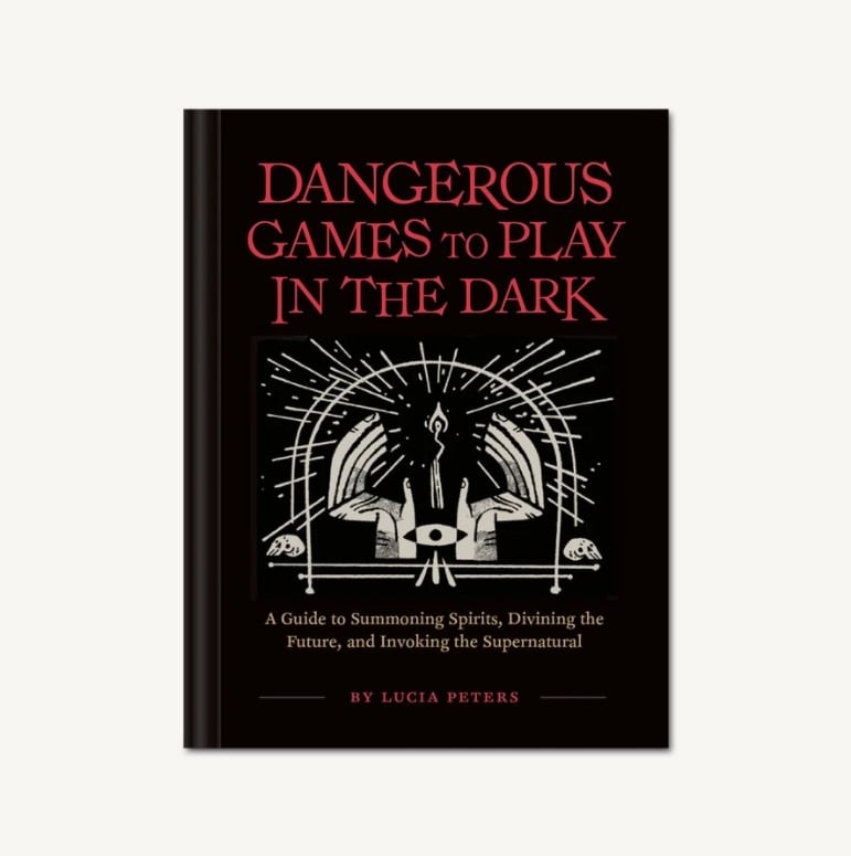The cover of Dangerous Games To Play In The Dark by Lucia Peters