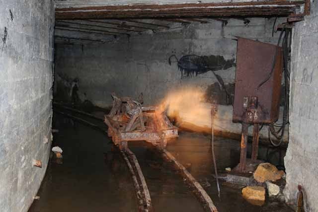 The interior of the Odessa catacombs