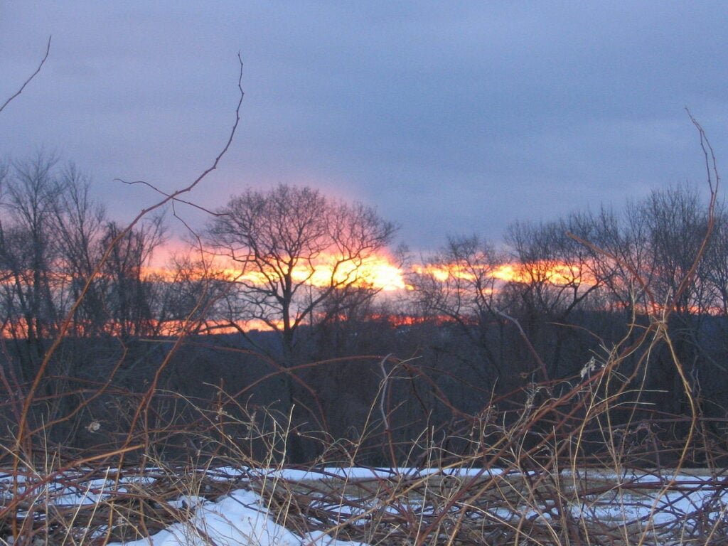 Angel Road in Pomfret, Connecticut