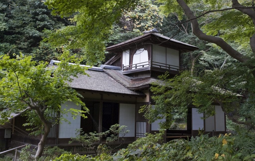A traditional Japanese mansion