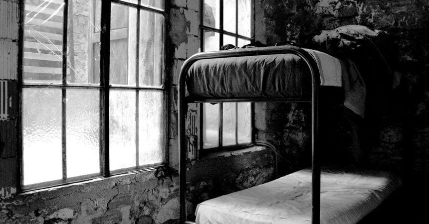 Abandoned bunk beds
