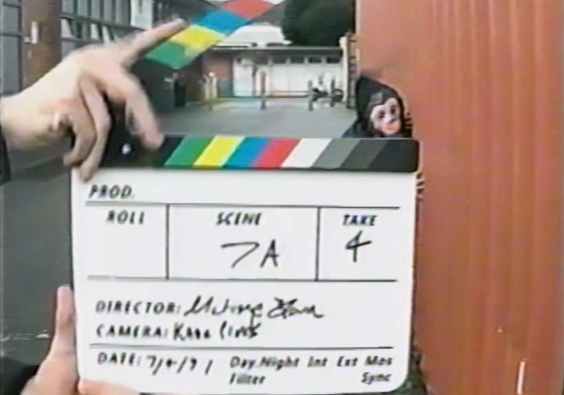 The clapper seen in the Backrooms (Found Footage) video