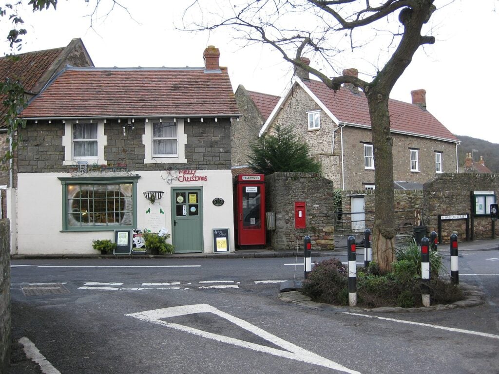 A phone box in Walton-in-Gordano, UK