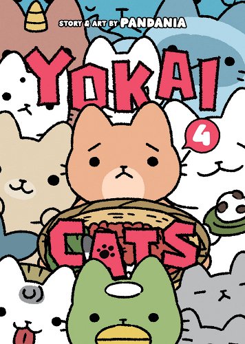 the cover of Yokai Cats vol 4