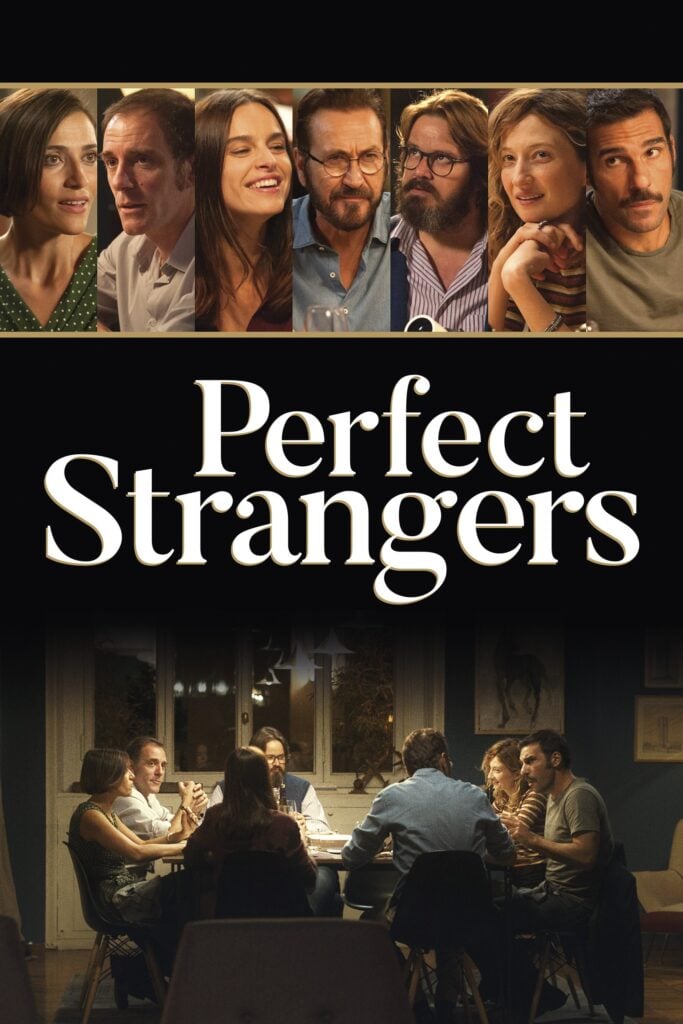 the poster for the 2016 Italian film Perfect Strangers