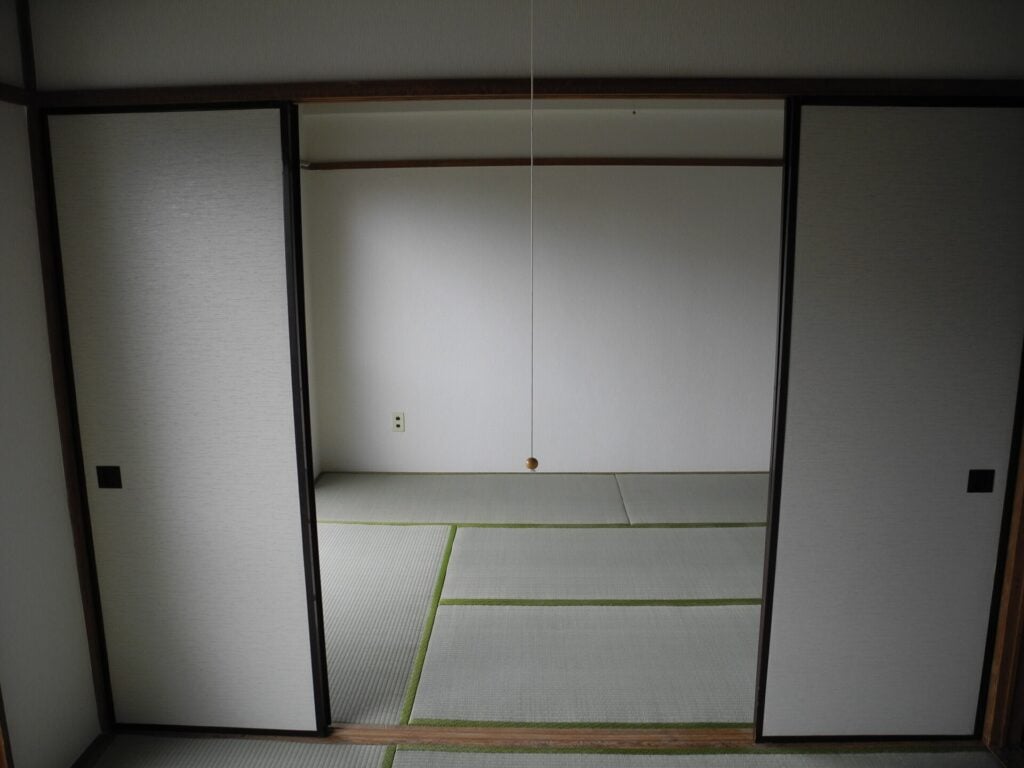 a tatami room